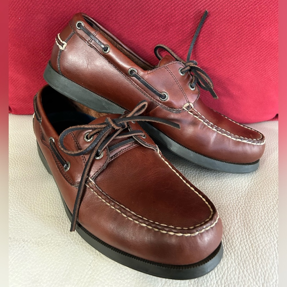 Dockers Brown Leather Castaway Men’s Shoe
